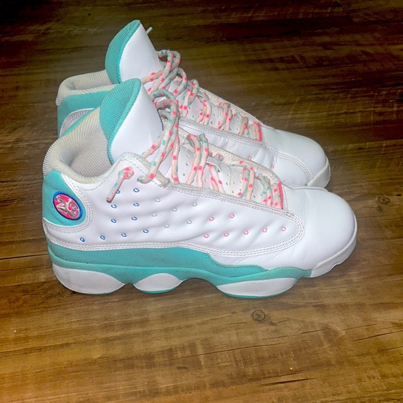 Jordan 13 aurora green